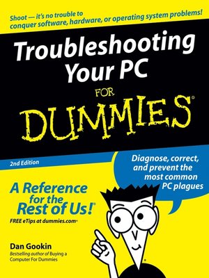 cover image of Troubleshooting Your PC For Dummies